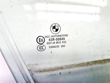 DOT24M25AS2 BMW X1 2010 Door-Drop Glass - FRONT RIGHT - Thumbnail 2