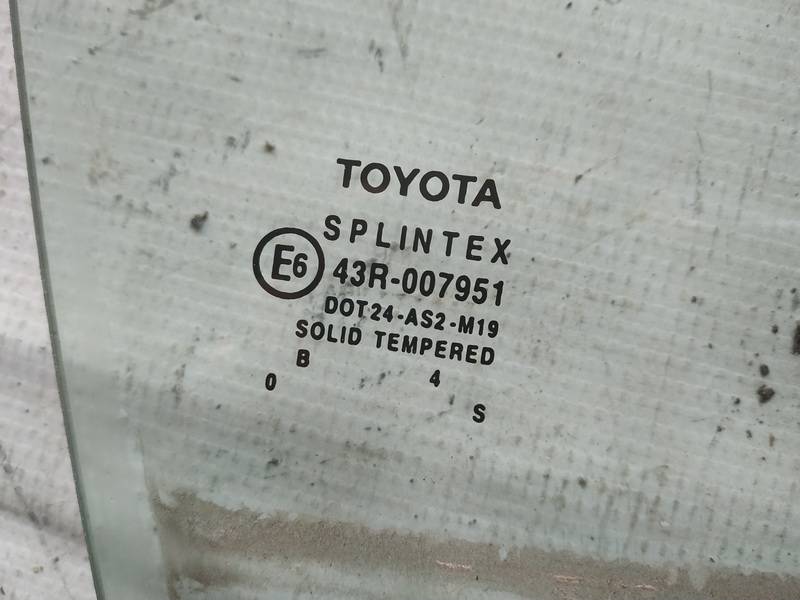 AS2 Toyota Corolla 2003 LUNA DELANTERA DERECHA, Luna de la puerta delantera - FRENTE DERECHO - Thumbnail 3