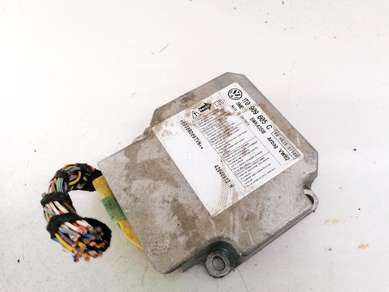 1T0909605C Volkswagen Touran 2004 Airbag crash sensors module