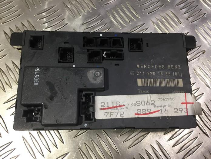 2118201685 USED Door control relay (DOOR CONTROL UNIT MODULE ECU