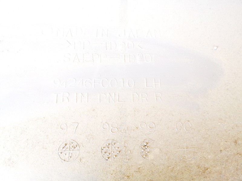 94246FC010 Subaru Forester 1999 дверную панель - задний левый - Thumbnail 3