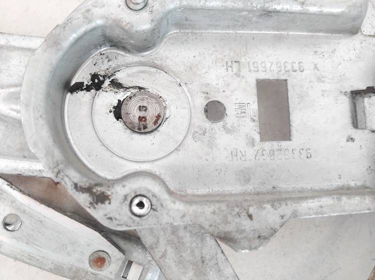 93362662RH Opel Meriva 2004 Door winder mechanism (Window Regulator) - FRONT LEFT - Thumbnail 3