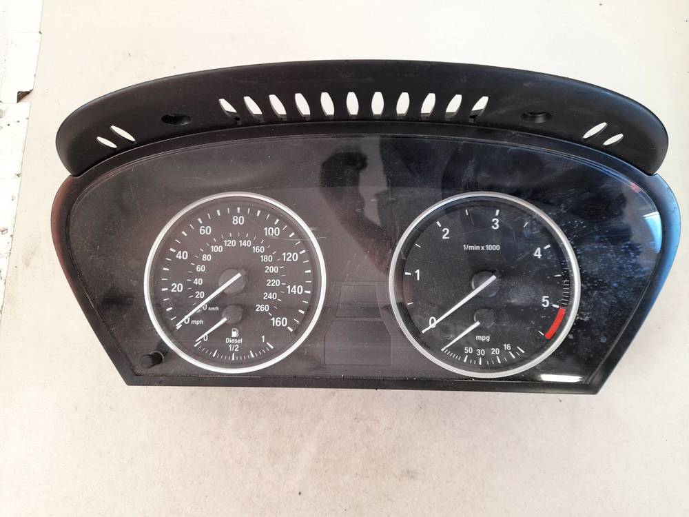 62109177262 BMW 5-Series 2006 Prędkościomierz – panel instrumentów
