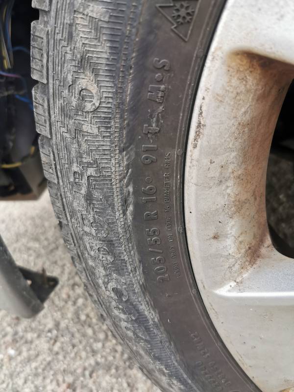 5X100 Subaru Legacy 2008 Liettuan renkaiden komplekti R16 - Thumbnail 5