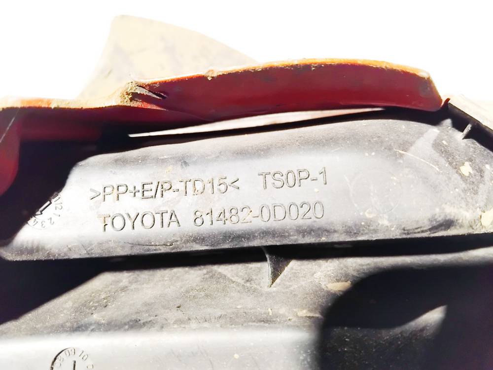 814820D020 Toyota Yaris 2007 Véritable Pare-Choc Feu Gril gauche - Thumbnail 3