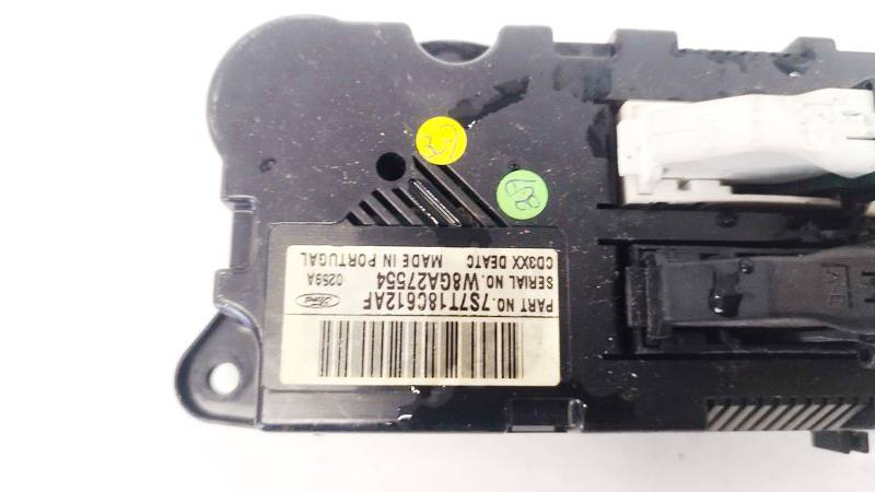 7S7T18C612AF Ford Mondeo 2007 Climate Control Panel (heater control switches) - Thumbnail 4