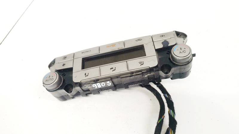 7S7T18C612AF Ford Mondeo 2007 Climate Control Panel (heater control switches)