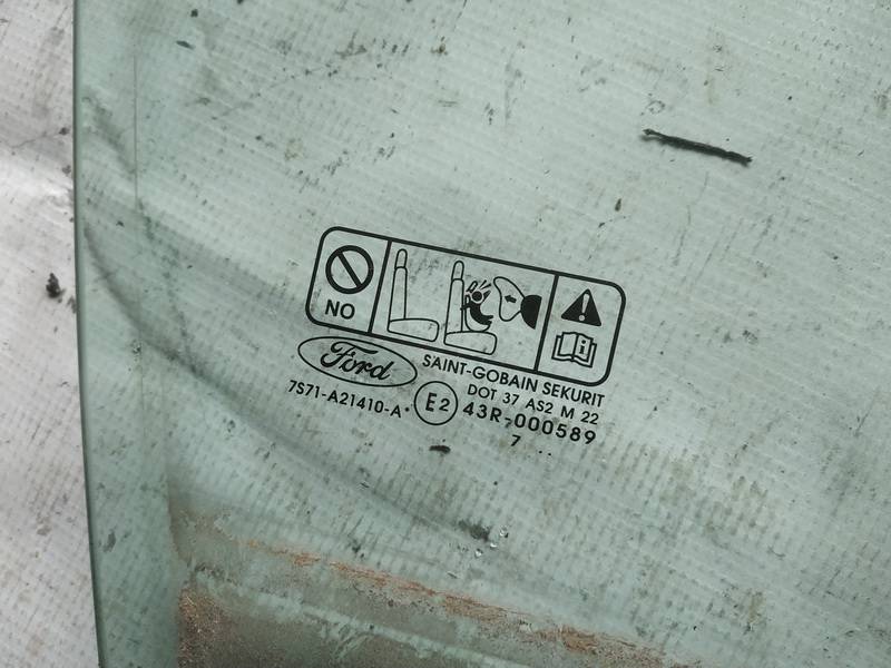 AS2 Ford Mondeo 2007 Door-Drop Glass - FRONT RIGHT - Thumbnail 2