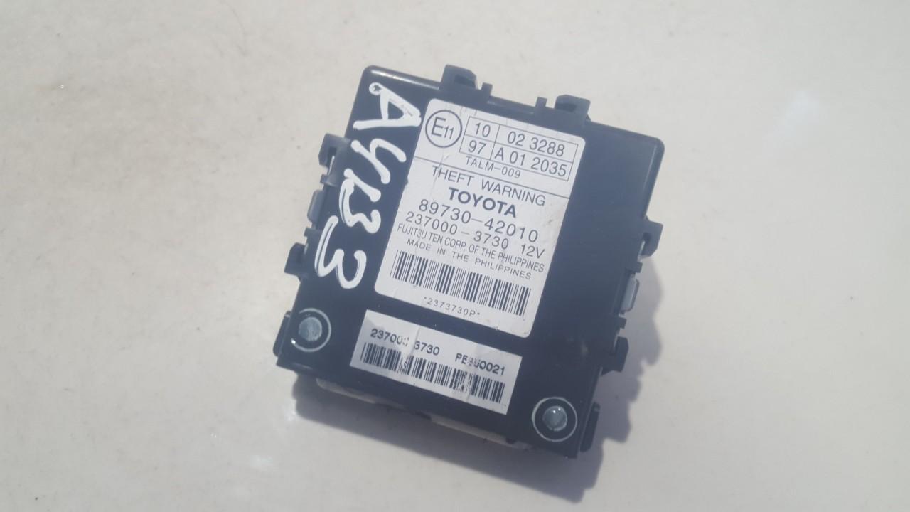 8973042010 Toyota RAV-4 2006 ALARM SENSOR MODULE UNIT