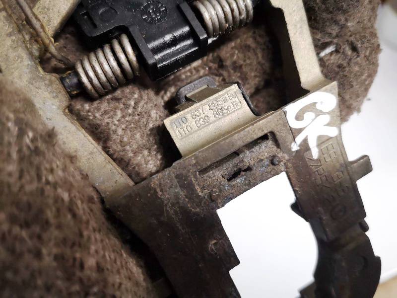 1T0837885 Volkswagen Touran 2004 Türgriff Türaussengriff Hinten Linke - Thumbnail 3