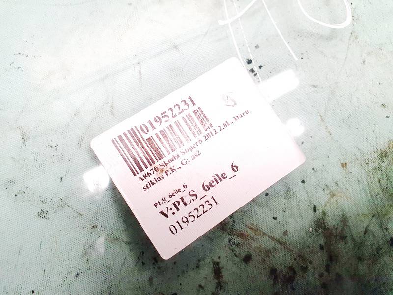 DOT27M25100AS2 Skoda Superb 2012 Door-Drop Glass - FRONT LEFT - Thumbnail 2