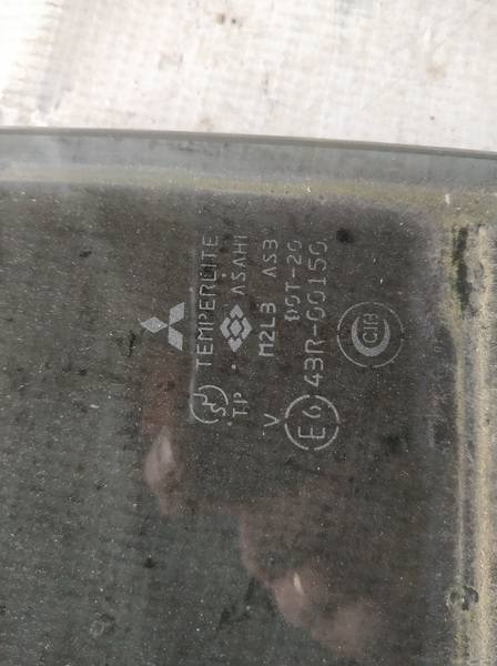 AS3 Mitsubishi Pajero 2002 Door-Drop Glass - REAR LEFT - Thumbnail 2