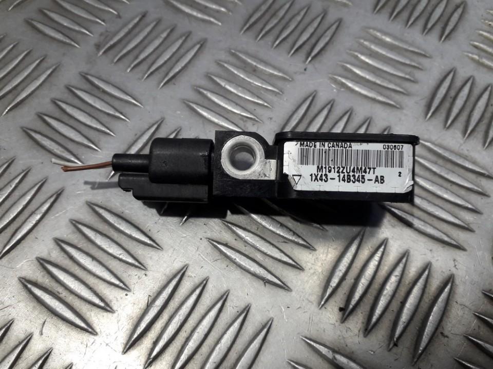 1X4314B345AB Jaguar X-Type 2006 Srs Airbag crash sensor