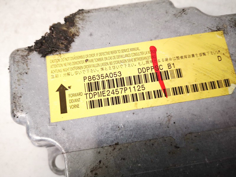 P8635A053 Mitsubishi Outlander 2008 Airbag crash sensors module - Thumbnail 2