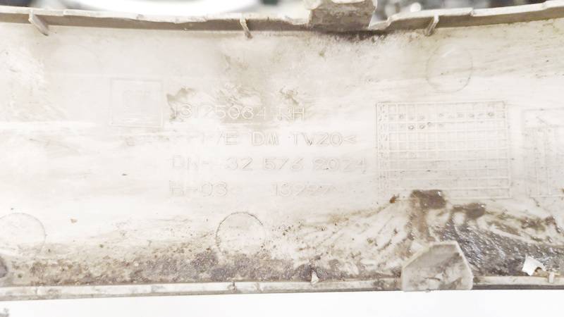 13125034 Opel Zafira 2006 Bumper Trim Strip Corner - REAR RIGHT - Thumbnail 3