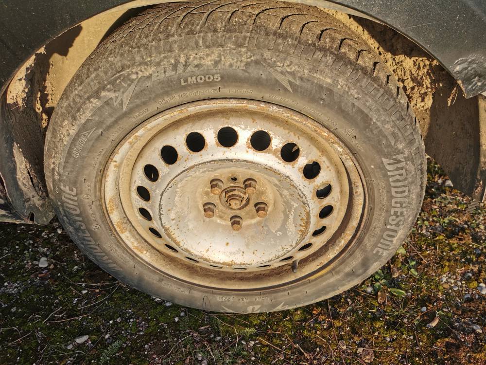 5X98 Fiat Doblo 2010 Teräsvanne Kokoonpano R16 - Thumbnail 2