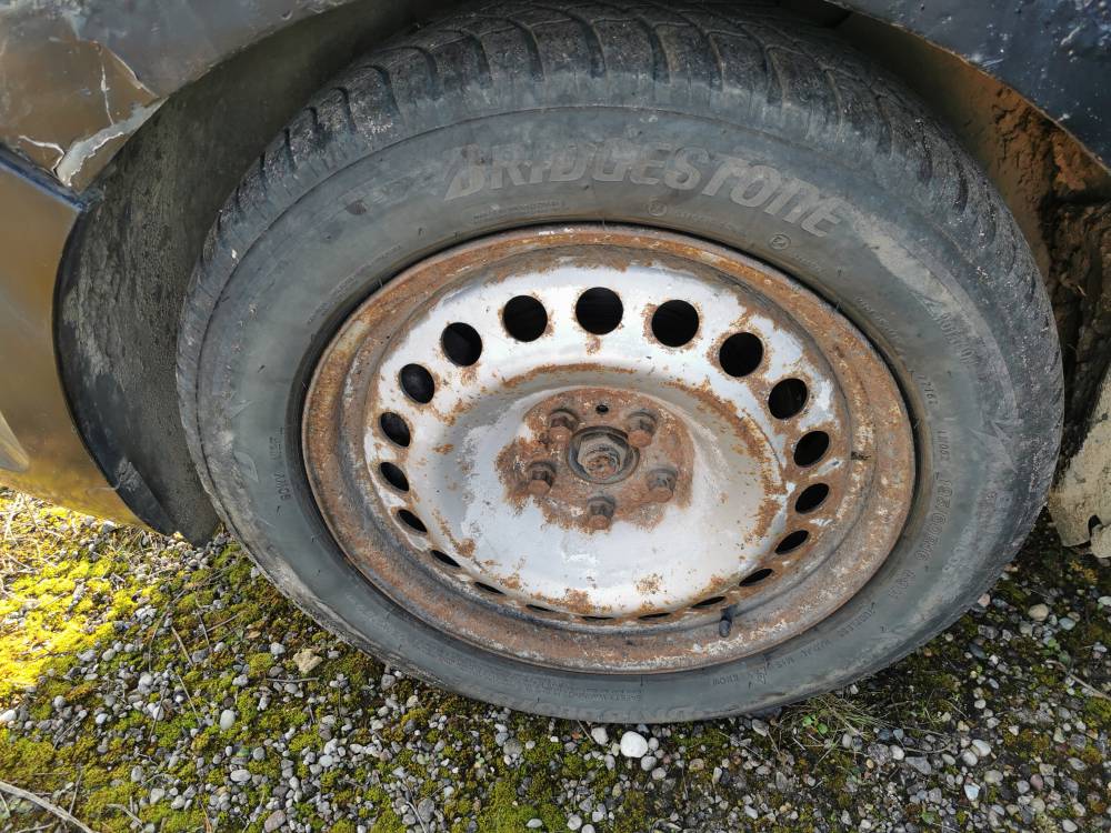 5X98 Fiat Doblo 2010 Teräsvanne Kokoonpano R16