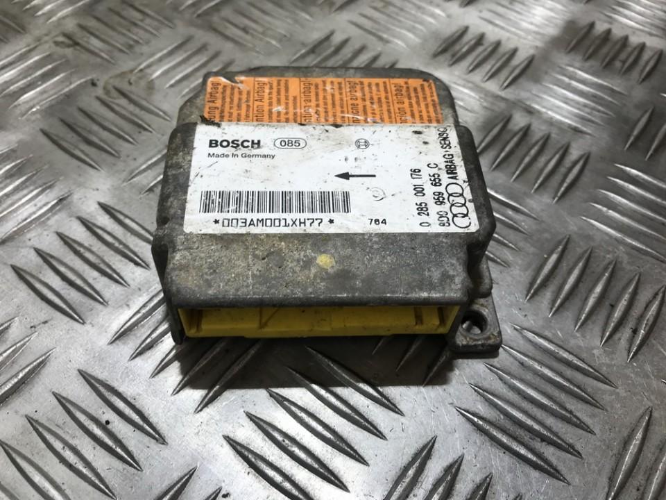 0285001176 Audi A4 1999 SRS AIRBAG KOMPIUTERIS - ORO PAGALVIU VALDYMO BLOKAS