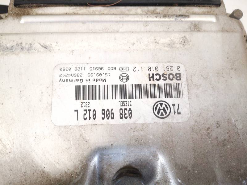 038906012L Volkswagen Bora 1999 Komputer silnika - Thumbnail 2