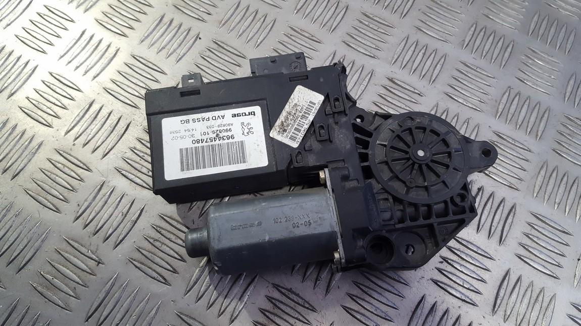 9634457480 Peugeot 307 2002 Window Motor - FRONT RIGHT