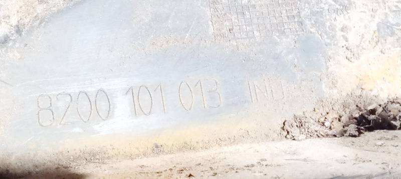 8200101013 Renault Espace 2004 Doublure de voûte de roue arrière droite - Thumbnail 3