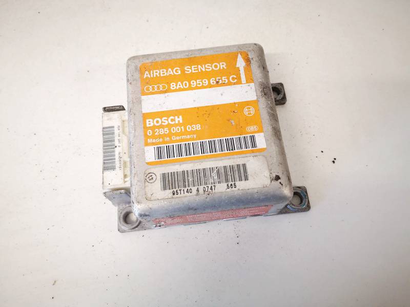8A0959655C Audi A4 1996 srs-turvatyynyn tietokone – turvatyynyn ohjausyksikkö