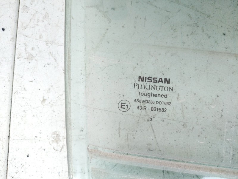 Nissan Almera 2001 Seitenscheibe Fenster Seiten Scheibe Hinten Rechts - Thumbnail 2