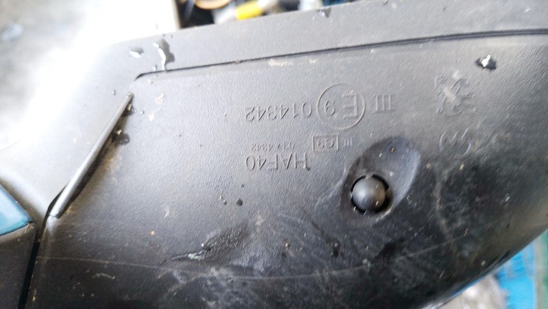 E9014342 Peugeot 207 2008 Exterior Door mirror (wing mirror) - FRONT RIGHT - Thumbnail 3