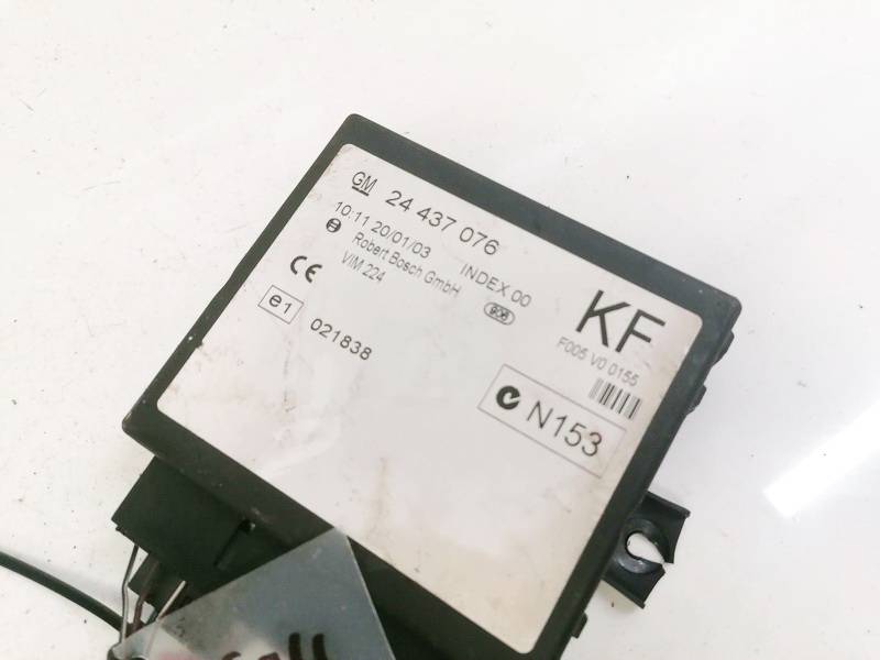 24437076 Opel Zafira 2003 General Module Comfort Relay (Unit) - Thumbnail 3