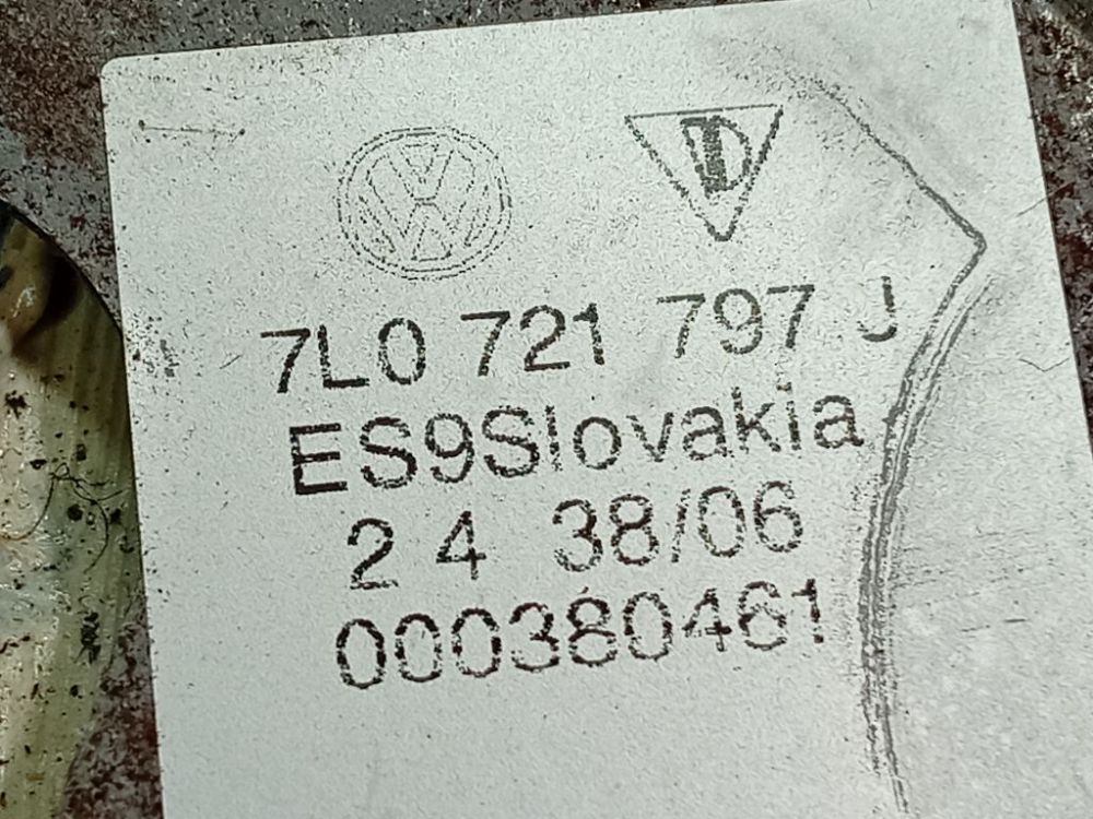 7L0721797J Audi Q7 2006 Rączka hamulca ręcznego - Thumbnail 4