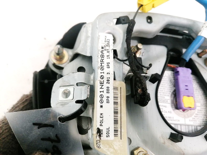 8P0880201D Audi A3 2003 Steering srs Airbag - Thumbnail 3