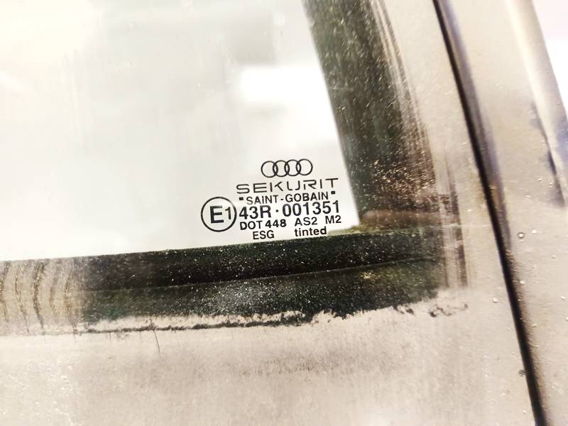 AS2 Audi A4 2001 Vitre de Porte Arrière Droite - Thumbnail 2