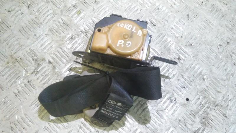 7321002121 Toyota Corolla 2002 Seat belt - FRONT RIGHT