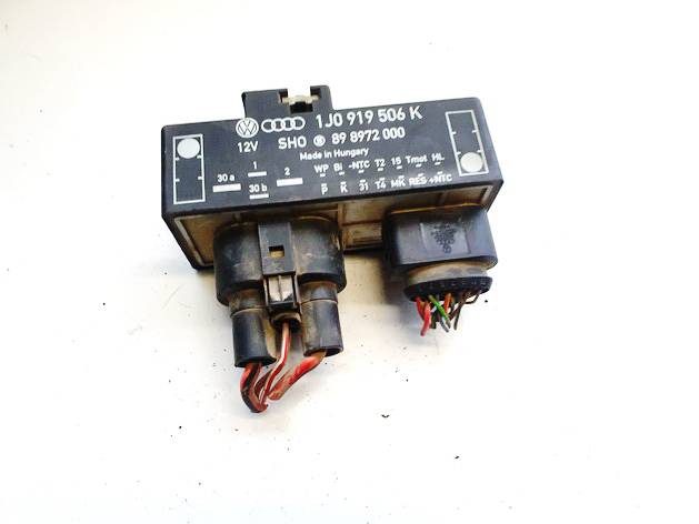 1J0919506K Volkswagen Golf 2001 Blower Fan Regulator (Fan Control Switch Relay Module) - Thumbnail 2