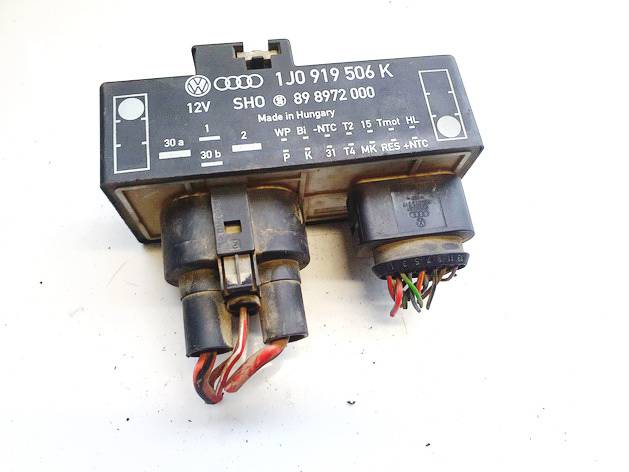 1J0919506K Volkswagen Golf 2001 Blower Fan Regulator (Fan Control Switch Relay Module)