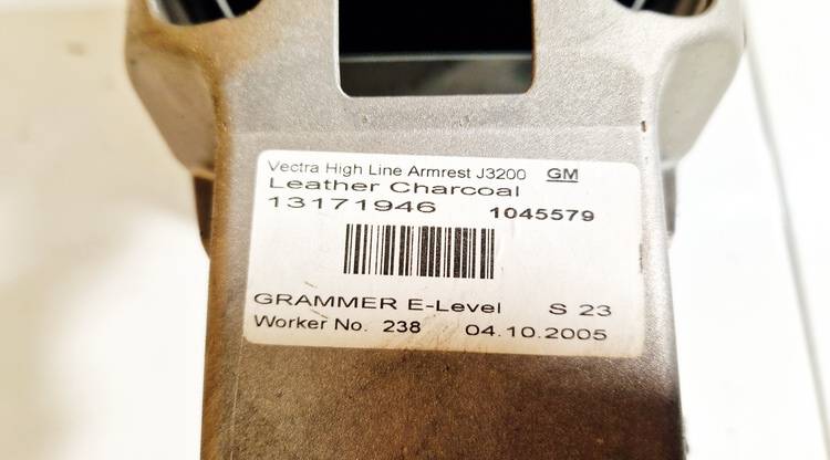 13171946 Opel Signum 2005 Seat Armrest - Thumbnail 3