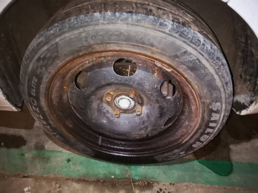 4X108 Citroen C3 Picasso 2009 Komplet stalowych felg R16 - Thumbnail 2