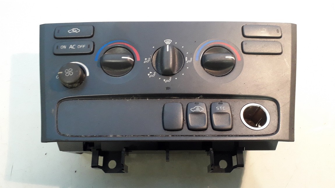 8651240 used Climate Control Panel (heater control switches) Volvo S60
