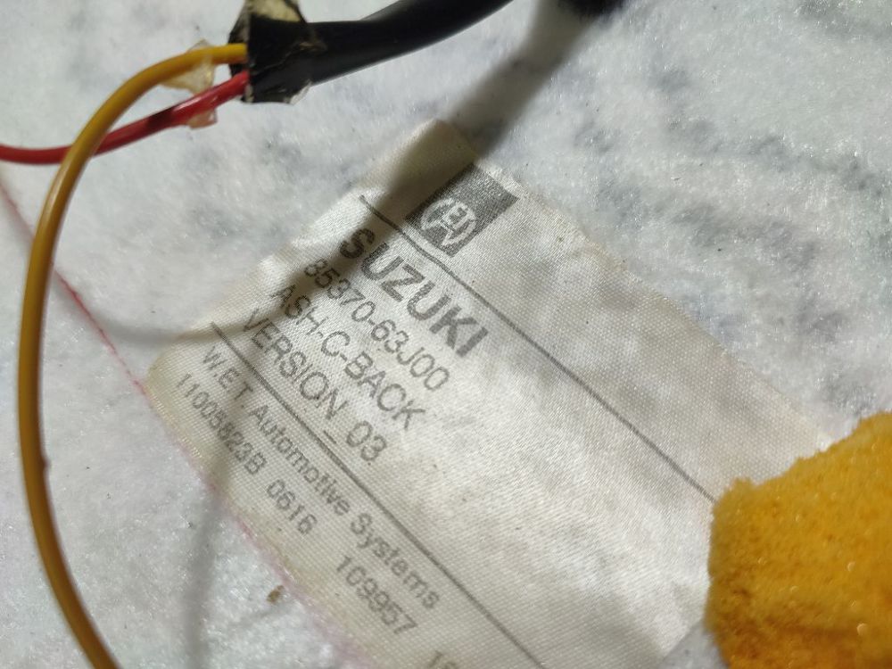 8537063J00 Suzuki Swift 2005 Sēdekļa apsildes elements - Thumbnail 4