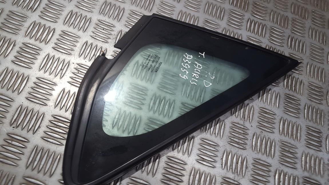 E643R007951 Toyota Auris 2007 Fenêtre de Carrosserie Avant Droite