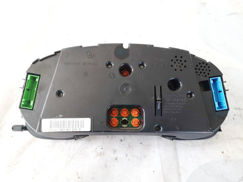 1U1919033G Skoda Octavia 1997 Speedometers - Cockpit - Speedo Clocks Instrument - Thumbnail 2