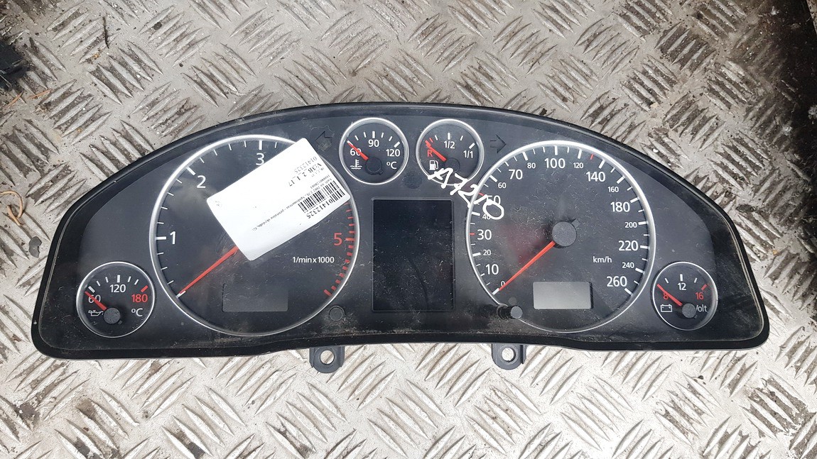 110080128001 Audi A6 2002 COMPTEUR KILOMETRIQUE VITESSE