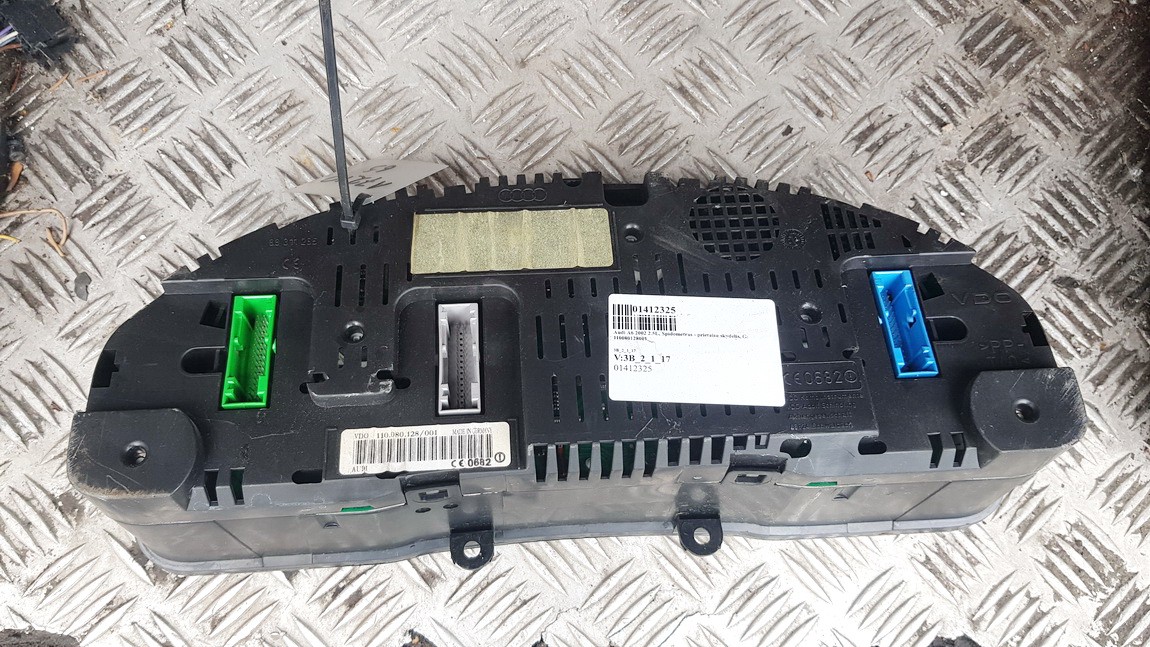 110080128001 Audi A6 2002 COMPTEUR KILOMETRIQUE VITESSE - Thumbnail 2