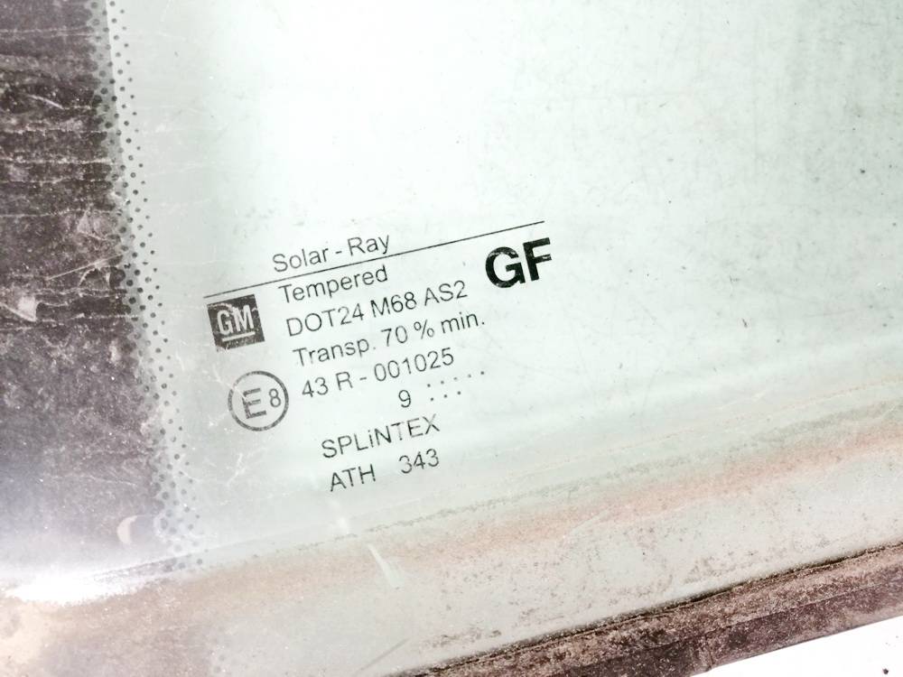 43R001025 Opel Omega 2006 Quarter glass - REAR RIGHT - Thumbnail 3