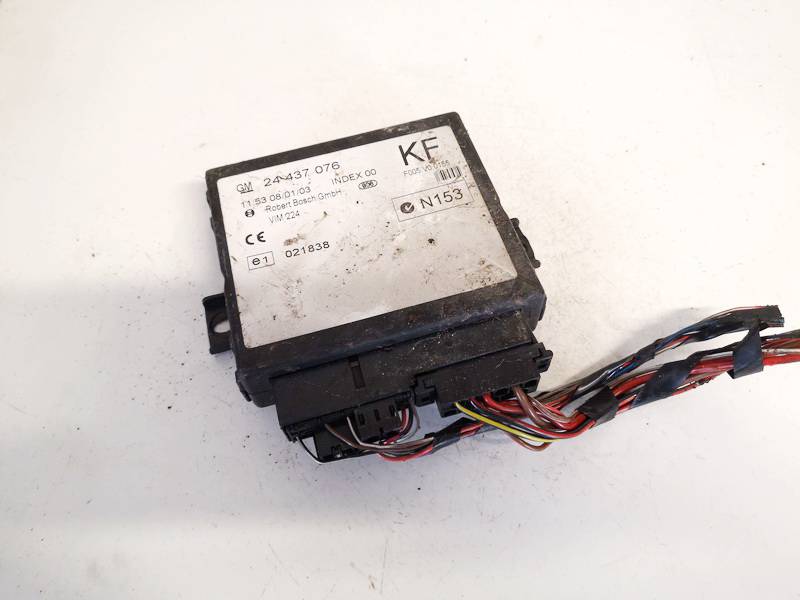 24437076 Opel Zafira 2003 General Module Comfort Relay (Unit)