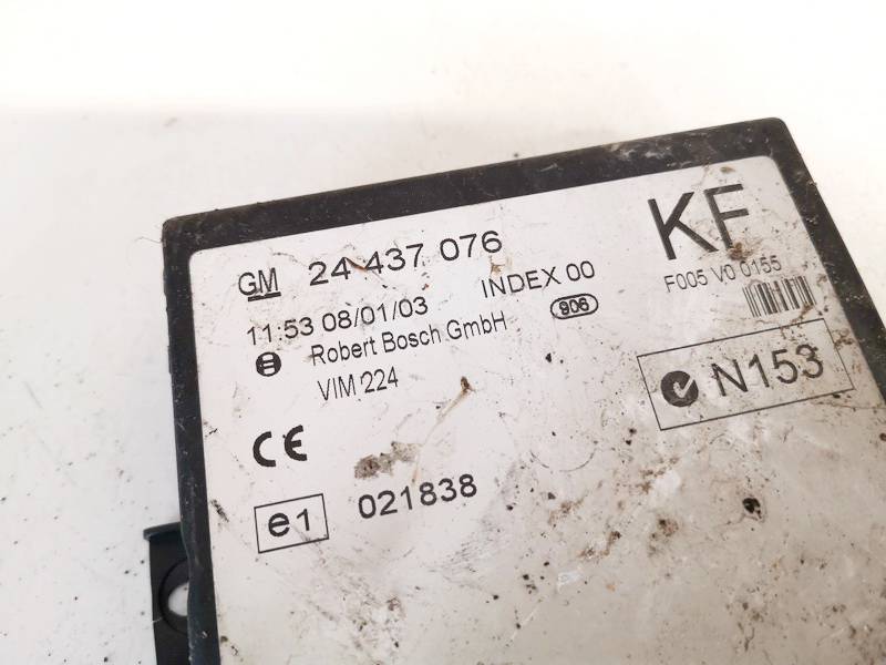 24437076 Opel Zafira 2003 Блок комфорта - Thumbnail 2