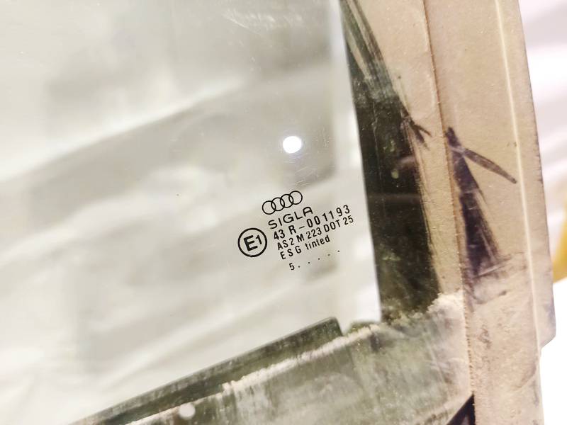 AS2 Audi A4 1995 Szyba drzwi - PRZEDNIE LEWE - Thumbnail 2