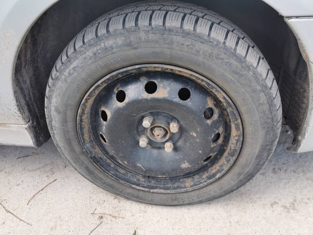 4X100 Renault Scenic 2000 Komplet stalowych felg R15 - Thumbnail 4