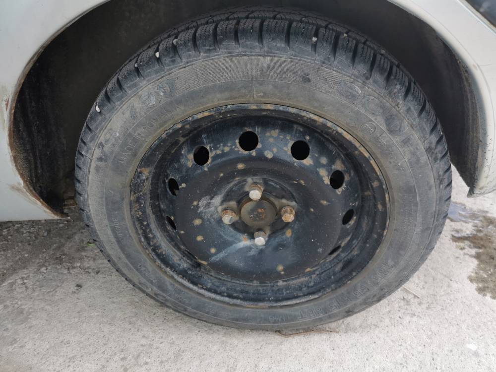 4X100 Renault Scenic 2000 Komplet stalowych felg R15 - Thumbnail 2