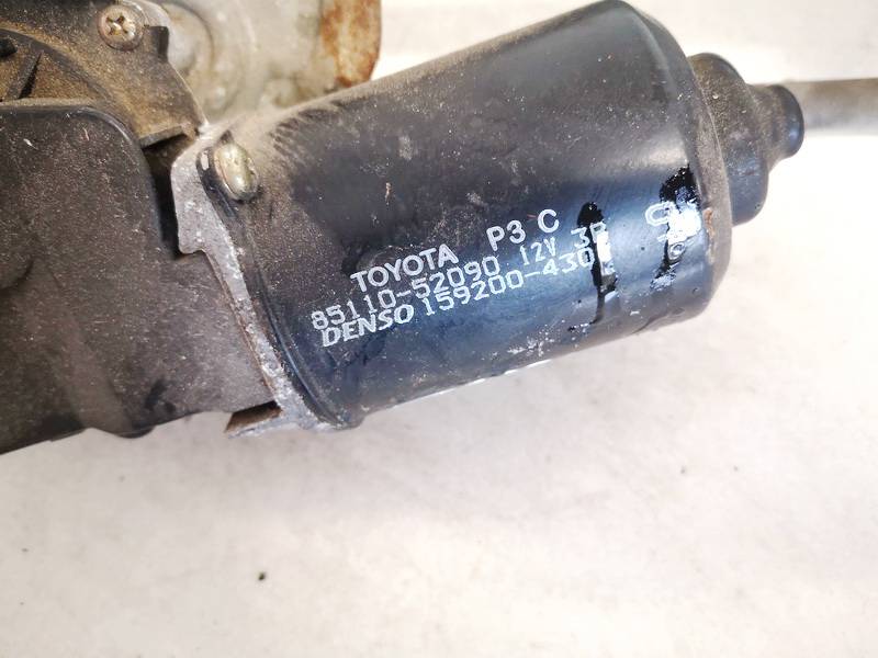 8511052090 Toyota Yaris Verso 2000 windscreen front wiper motor - FRONT - Thumbnail 2